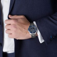 Load image into Gallery viewer, Tag Heuer Aquaracer Blue Dial Silver Steel Strap Watch for Men - WAY101C.BA0746