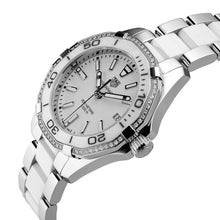 Load image into Gallery viewer, Tag Heuer Aquaracer Diamonds White Dial Two Tone Steel Strap Watch for Women - WAY131H.BA0914