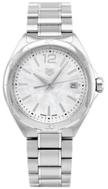 Tag Heuer Formula 1 Mother of Pearl White Dial Silver Steel Strap Watch for Women - WBJ1318.BA0666