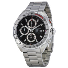 Load image into Gallery viewer, Tag Heuer Formula 1 Calibre 16 Automatic Chronograph Black Dial Silver Steel Strap Watch for Men - CAZ2010.BA0876