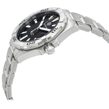 Load image into Gallery viewer, Tag Heuer Aquaracer Black Dial Silver Steel Strap Watch for Men - WBD1110.BA0928