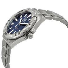 Load image into Gallery viewer, Tag Heuer Aquaracer Blue Dial Silver Steel Strap Watch for Men - WBD1112.BA0928