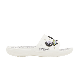 Crocs Classic Slide Steven Harrington Quickstrike White Black
