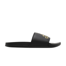 Load image into Gallery viewer, adidas Adilette Comfort Slides Core Black Gold Metallic