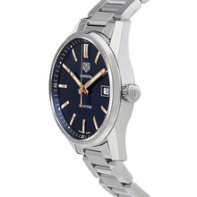 Load image into Gallery viewer, Tag Heuer Carrera Quartz Blue Dial Silver Steel Strap Watch for Women - WAR1112.BA0601