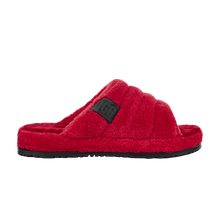 Load image into Gallery viewer, UGG Fluff You Slide Samba Red