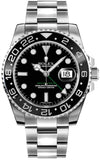 Rolex GMT-Master II Black Dial Oystersteel Men's Watch 116710LN-0001