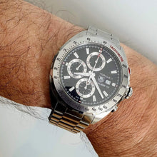 Load image into Gallery viewer, Tag Heuer Formula 1 Calibre 16 Automatic Chronograph Black Dial Silver Steel Strap Watch for Men - CAZ2010.BA0876