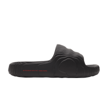 Load image into Gallery viewer, adidas Adilette 22 Slides Black Scarlet