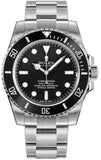 Rolex Submariner Black Dial Stainless Steel Men's Watch 124060-0001