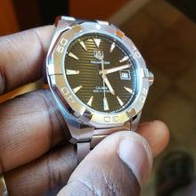 Load image into Gallery viewer, Tag Heuer Aquaracer Black Dial Watch for Men - WAY2110.BA0928