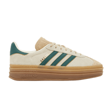 Load image into Gallery viewer, adidas Gazelle Bold Magic Beige Collegiate Green (Women's)