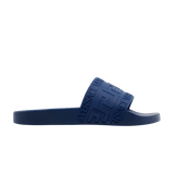 Versace Rubber Pool Slide Navy