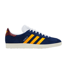 Load image into Gallery viewer, adidas Gazelle Dark Blue Crew Yellow Burgundy