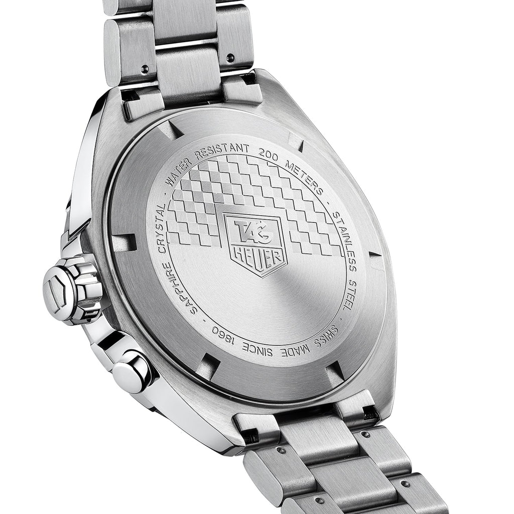 Tag Heuer Formula 1 Black Dial Silver Steel Strap Watch for Men - WAZ111A.BA0875