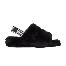 Load image into Gallery viewer, UGG Fluff Yeah Slide Black (Women's)