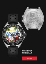 Load image into Gallery viewer, Tag Heuer Formula 1 Alec Monopoly Black Dial Watch for Men - WAZ1117.FT8023