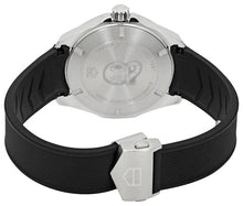 Load image into Gallery viewer, Tag Heuer Aquaracer Calibre 5 Automatic Black Dial Black Rubber Strap Watch for Men - WAY201A.FT6142