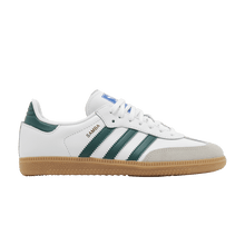Load image into Gallery viewer, adidas Samba OG White Collegiate Green Gum (Kids)