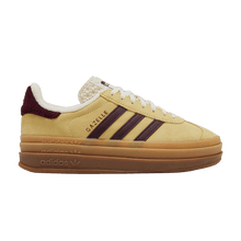 Load image into Gallery viewer, adidas Gazelle Bold Almost Yellow Maroon (Women's)