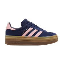 Load image into Gallery viewer, adidas Gazelle Bold Dark Blue Pink Spark (Women's)