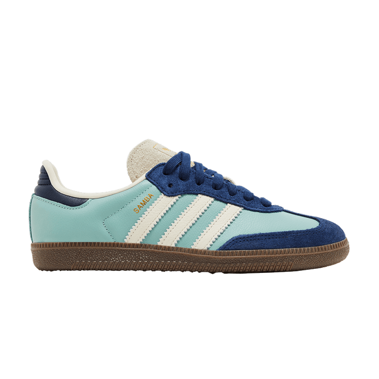 adidas Samba OG Hazy Green Night Indigo (Women's)