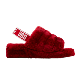 UGG Fluff Yeah Slide Ribbon Red (Women's)