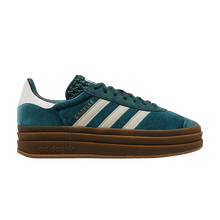 Load image into Gallery viewer, adidas Gazelle Bold Mineral Green Velvet (Women's)