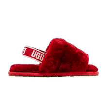 Load image into Gallery viewer, UGG Fluff Yeah Slide Ribbon Red (Toddler)