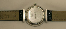 Load image into Gallery viewer, Longines La Grande Classique Agassiz 18kt White Gold &amp; Diamond Womens Watch Grey Dial Black Leather L4.191.7.72.2