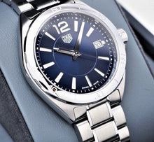 Load image into Gallery viewer, Tag Heuer Formula 1 Quartz Blue Dial Silver Steel Strap Watch for Women - WBJ1312.BA0666