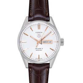 Tag Heuer Carrera White Dial Watch for Men - WAR201D.FC6291