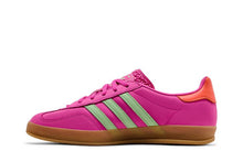 Load image into Gallery viewer, adidas Gazelle Indoor Semi Lucid Fuchsia Semi Green Spark Coral (Women's)
