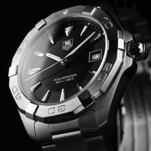 Load image into Gallery viewer, Tag Heuer Aquaracer Black Dial Watch for Men - WAY1110.BA0928