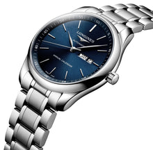 Load image into Gallery viewer, Longines Master Collection Automatic Stainless Steel Blue Dial Date/Month Mens Watch L2.910.4.92.6
