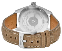 Load image into Gallery viewer, Longines Spirit Automatic COSC Stainless Steel Green Dial Brown Leather Strap Date Mens Watch L3.810.4.03.2