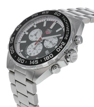 Load image into Gallery viewer, Tag Heuer Formula 1 Chronograph Black Dial Silver Steel Strap Watch for Men - CAZ101E.BA0842