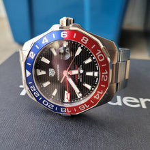 Load image into Gallery viewer, Tag Heuer Aquaracer Pepsi Black Dial Watch for Men - WAY201F.BA0927