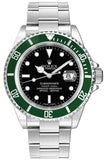 Rolex Submariner Date Green Aluminum Bezel Men's Luxury Watch 16610LV