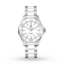 Load image into Gallery viewer, Tag Heuer Aquaracer White Dial Watch for Women - WAY131B.BA0914