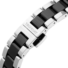 Load image into Gallery viewer, Tag Heuer Aquaracer Quartz Diamonds Black Dial Two Tone Steel Strap Watch for Women - WAY131G.BA0913
