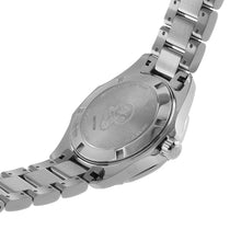 Load image into Gallery viewer, Tag Heuer Aquaracer Quartz Diamonds Black Dial Silver Steel Strap Watch for Women - WAY131P.BA0748