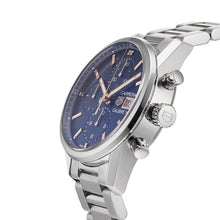 Load image into Gallery viewer, Tag Heuer Carrera Automatic Chronograph Blue Dial Silver Steel Strap Watch for Men - CBK2115.BA0715