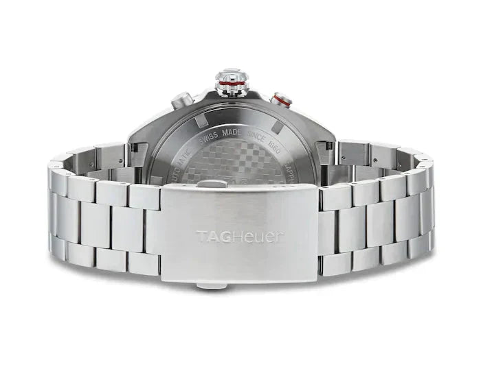 Tag Heuer Formula 1 Automatic Chronograph Grey Dial Silver Strap Watch for Men - CAZ2012.BA0876