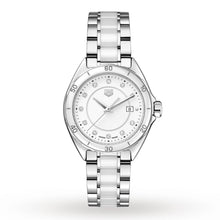 Load image into Gallery viewer, Tag Heuer Formula 1 Diamonds White Dial Two Tone Steel Strap Watch for Women - WBJ141AD.BA0974