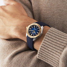 Load image into Gallery viewer, Tag Heuer Aquaracer Professional 200 Automatic Blue Dial Blue Rubber Strap Watch for Men - WBP2150.FT6210