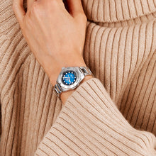 Load image into Gallery viewer, Tag Heuer Aquaracer Professional 200 Automatic Diamond Blue Dial Silver Steel Strap Watch for Women - WBP2411.BA0622