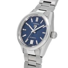 Load image into Gallery viewer, Tag Heuer Carrera Blue Dial Silver Steel Strap Watch for Women - WBN2411.BA0621