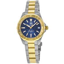 Load image into Gallery viewer, Tag Heuer Aquaracer Blue Dial Two Tone Steel Strap Watch for Women - WBD1325.BB0320