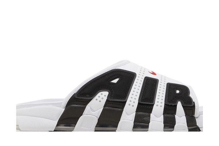 Nike Air More Uptempo Slide White Varsity Red